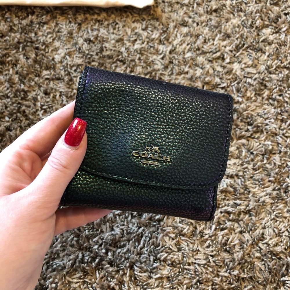 RARE Coach hologram wallet